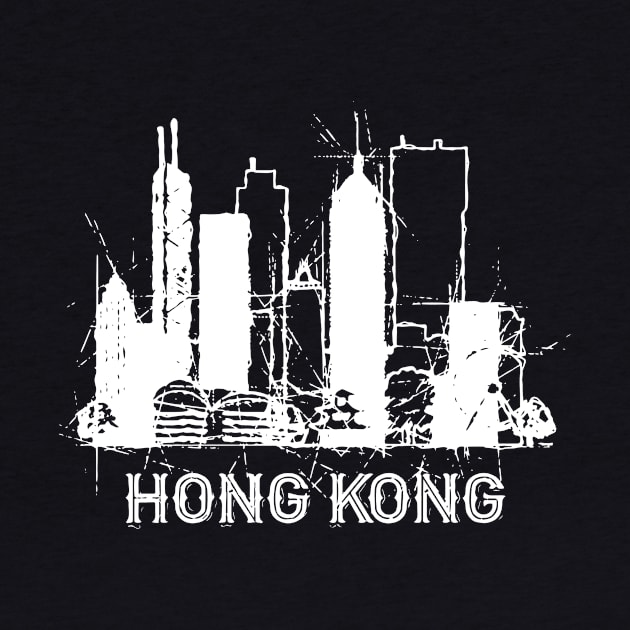 Hong Kong Sketch by DimDom